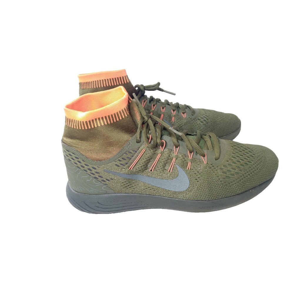 Nike Lunarglide 8 DB Side Legion Green Running Shoes Men's Size 11